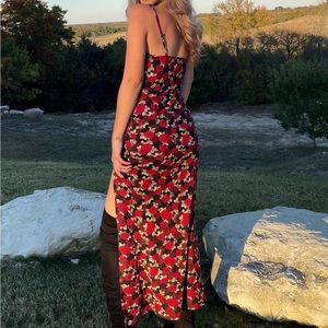 Maxi Rose dress